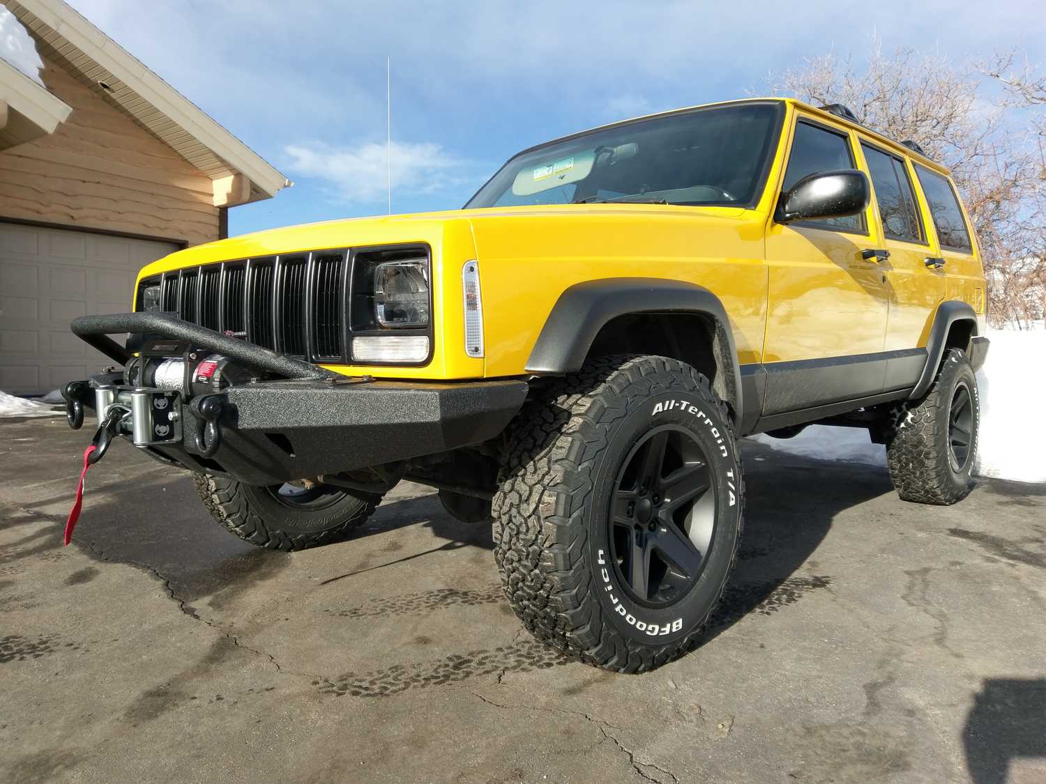 Smittybilt 76811 Xrc M O D Bull Bar For 84 01 Jeep